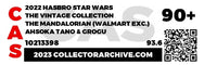 2022 Hasbro Star Wars Vintage Collection Boxed Action Figure - Ahsoka Tano 2022 Hasbro Star Wars Vintage Collection Boxed Action Figure - Ahsoka Tano & Grogu (Walmart Exclusive)o & Grogu (Walmart Exclusive)  ITEM #SW135