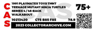 1991 Playmates Teenage Mutant Ninja Turtles Carded Action Figure - Walkabout ITEM #108
