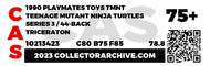 1990 Playmates Teenage Mutant Ninja Turtles Carded Action Figure - Triceraton ITEM #N112