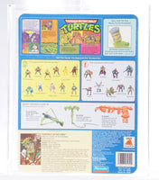 1989 Playmates Teenage Mutant Ninja Turtles Carded Action Figure - Rat King 20 Back ITEM #N109