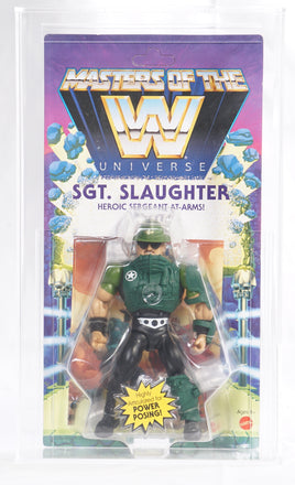 2021 Mattel Masters of the WWE Carded Action Figure - Sgt. Slaughter ITEM# WWE113