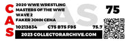 2020 Mattel Masters of the WWE Carded Action Figure - Faker John Cena ITEM# WWE130