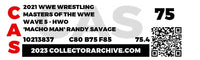 2021 Mattel Masters of the WWE Carded Action Figure - 'Macho Man' (HWO Version) ITEM # WWE121