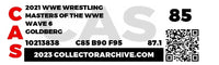 2021 Mattel Masters of the WWE Carded Action Figure - Goldberg ITEM # WWE128