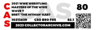 2021 Mattel Masters of the WWE Carded Action Figure - Bret 'The Hitman' Hart ITEM# WWE122