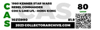 1980 Kenner Star Wars Loose Action Figure - Rebel Commander Item #1A303