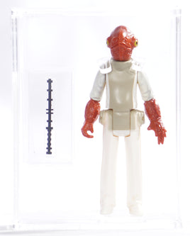 1982 Kenner Star Wars Loose Action Figure - Admiral Ackbar - Molded Hands Item # 1A331