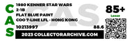 1980 Kenner Star Wars Loose Action Figure - 2-1B - Flat Paint Item # 1A337