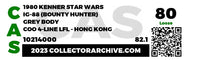 1980 Kenner Star Wars Loose Action Figure - Ig-88 (Bounty Hunter) - Grey Item # 1A343