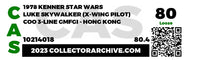 1978 Kenner Star Wars Loose Action Figure - Luke Skywalker X-Wing Pilot Item # 1A324