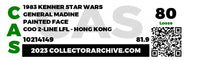 1983 Kenner Star Wars Loose Action Figure - General Madine - Grey Mold Painted Flesh Skin Item # 1A310