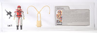 1987 Hasbro G.I. Joe Loose Action Figure & Filecard - Crazylegs ID GIJ570