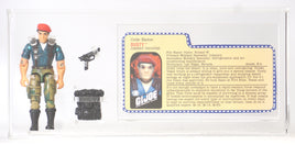 2000 Hasbro G.I. Joe Loose Action Figure & Filecard - Dusty ID GIJ522