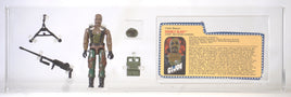 2001 Hasbro G.I. Joe Loose Action Figure & Filecard - Double Blast ID GIJ530