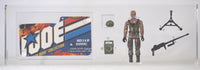 2001 Hasbro G.I. Joe Loose Action Figure & Filecard - Double Blast ID GIJ530