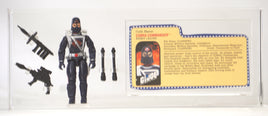 2000 Hasbro G.I. Joe Loose Action Figure & Filecard - Cobra Commander ID GIJ527