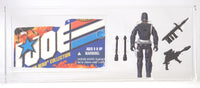 2000 Hasbro G.I. Joe Loose Action Figure & Filecard - Cobra Commander ID GIJ527