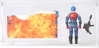 2001 Hasbro G.I. Joe Loose Action Figure & Filecard - Cobra Laser Viper ID GIJ513