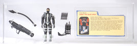2001 Hasbro G.I. Joe Loose Action Figure & Filecard - Cobra Fast Blast Viper ID GIJ518