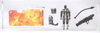 2001 Hasbro G.I. Joe Loose Action Figure & Filecard - Cobra Fast Blast Viper ID GIJ518