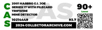 2001 Hasbro G.I. Joe Loose Action Figure & Filecard - Tripwire ID GIJ515