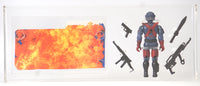 2002 Hasbro G.I. Joe Loose Action Figure & Filecard - Shock Viper ID GIJ507