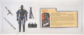 2000 Hasbro G.I. Joe Loose Action Figure & Filecard - Snake Eyes ID GIJ 526