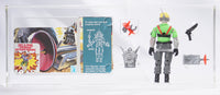 1987 Hasbro G.I. Joe Loose Action Figure & Filecard - Psyche-Out ID GIJ561