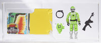 1986 Hasbro G.I. Joe Loose Action Figure & Filecard - Sci-Fi ID GIJ571