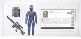 2004 Hasbro G.I. Joe Loose Action Figure & Filecard - Cobra Squad Leader (v2) ID GIJ553