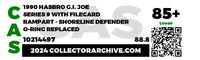 1990 Hasbro G.I. Joe Loose Action Figure & Filecard - Rampart ID GIJ540