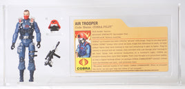 2008 Hasbro G.I. Joe Loose Action Figure & Filecards - Cobra Pilot (F.A.N.G.) ID GIJ551