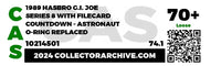 1989 Hasbro G.I. Joe Loose Action Figure & Filecard - Countdown ID GIJ543