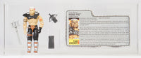 1988 Hasbro G.I. Joe Loose Action Figure & Filecard - Road Pig ID GIJ533