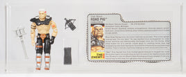 1988 Hasbro G.I. Joe Loose Action Figure & Filecard - Road Pig ID GIJ533