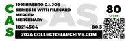 1991 Hasbro G.I. Joe Loose Action Figure & Filecard - Mercer ID GIJ544
