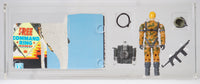 1990 Hasbro G.I. Joe Loose Action Figure & Filecard - Free Fall ID GIJ535