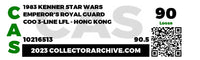 1983 Kenner Star Wars Loose Action Figure - Emperor's Royal Guard Item # 1A325