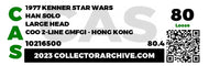 1977 Kenner Star Wars Loose Action Figure - Han Solo - Large Head Item # 1A335